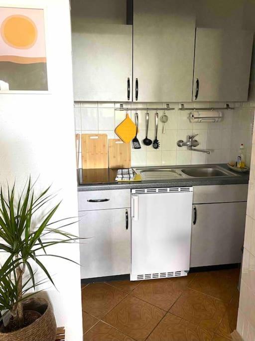Ferienwohnung Nr. 1 Terrasse Bodden Kanu Bootssteg Zudar Exteriör bild